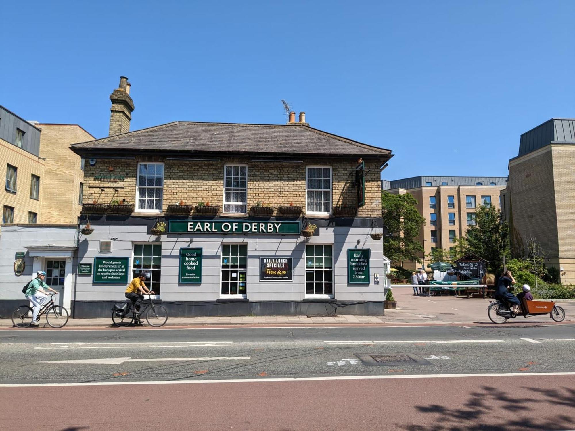 Hotel The Earl Of Derby Cambridge Zewnętrze zdjęcie
